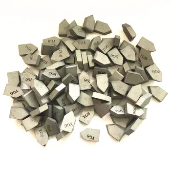 Factory Custom yg8 carbide cutting tips E10 E12 yg6 cemented tungsten carbide tip brazed tips