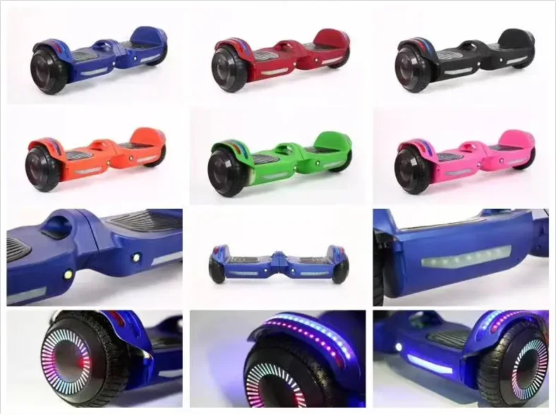 2023 Self Balancing Hoverboard For Adult 6.5 8 10inch Electric Hover Board Scooter For Kids 612