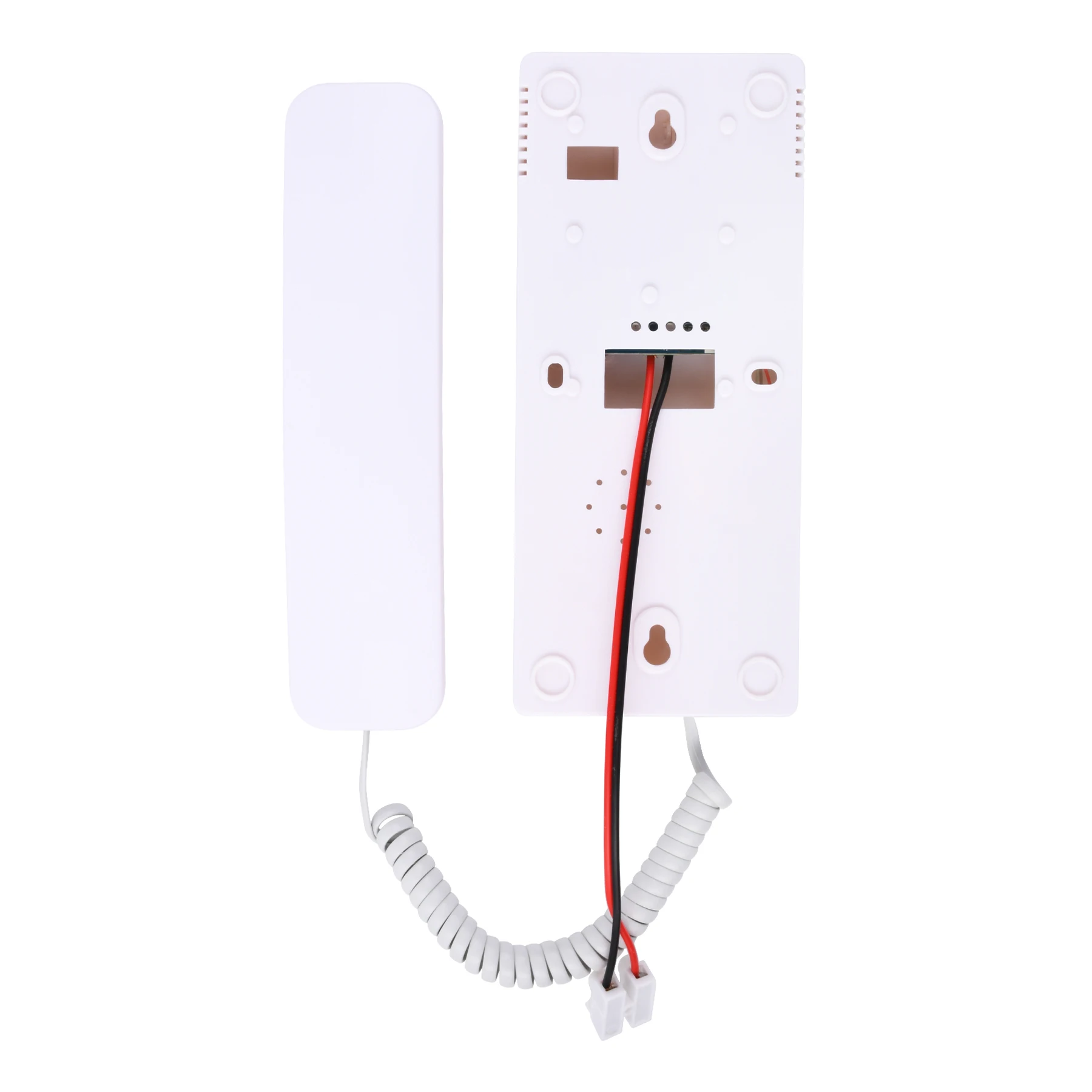 Handset Audio Intercom Door Phone 2 Wire Audio Door Phone Indoor Phone with Function of Unlocking and Intercom