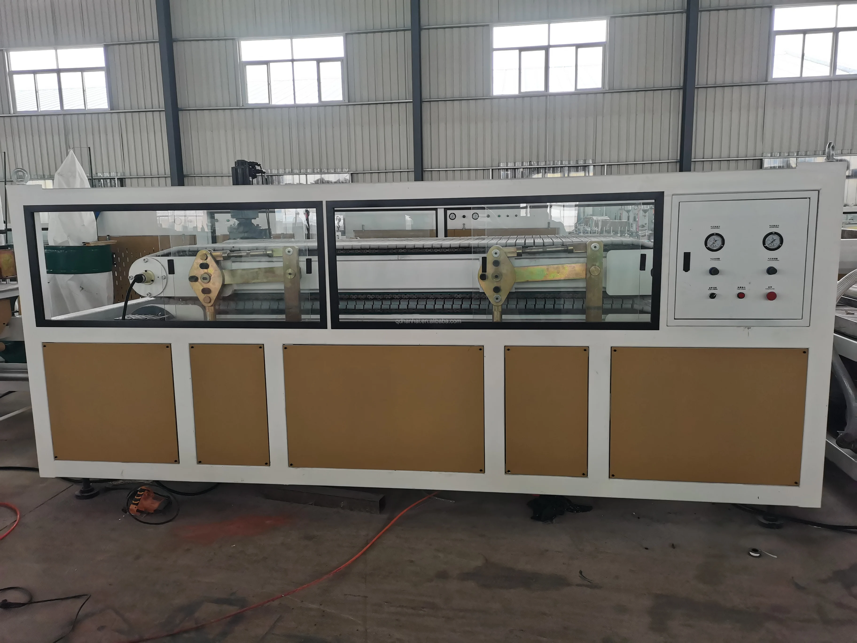 Recycled Glazed Tile Roofing ASA PVC Plastic Trapezoidal Roof Sheet Forming Extruder Manufacturing Making Machine