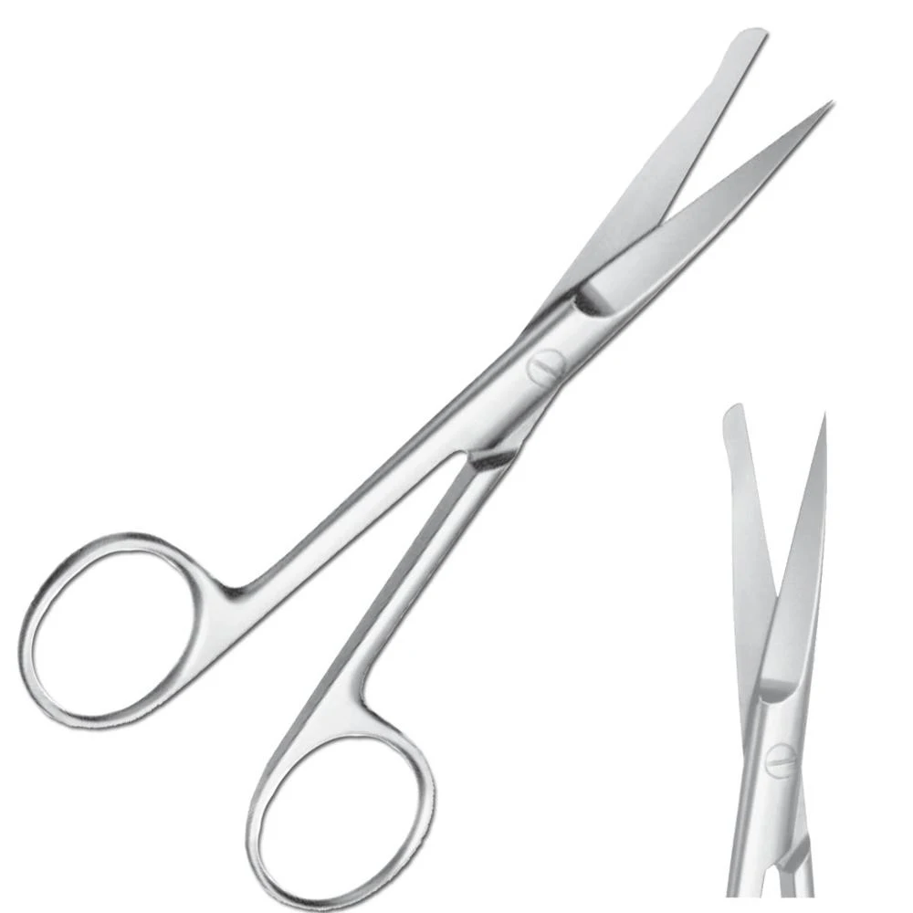 Incision Scissors Stainless Steel Incision Operating Scissors with Sharp Probe Point ...