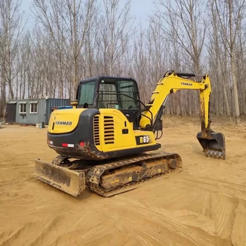 Used construction equipment Yanmar Vio65 Excavator in good condition Used Yanmar crawler excavator