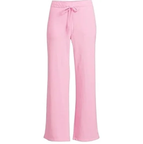 Stack Flare Sweatpants Women's Clothing Trouser Yoga Outside Pink