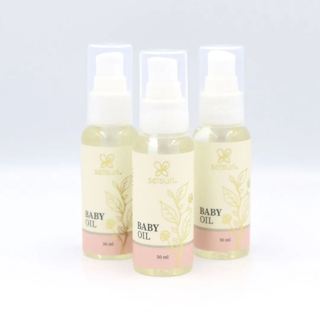 Ингредиенты витамина е для ухода за кожей, сертификат KKM, продукты для всего тела для младенцев Setsuri, детское масло 50 мл из малайзии