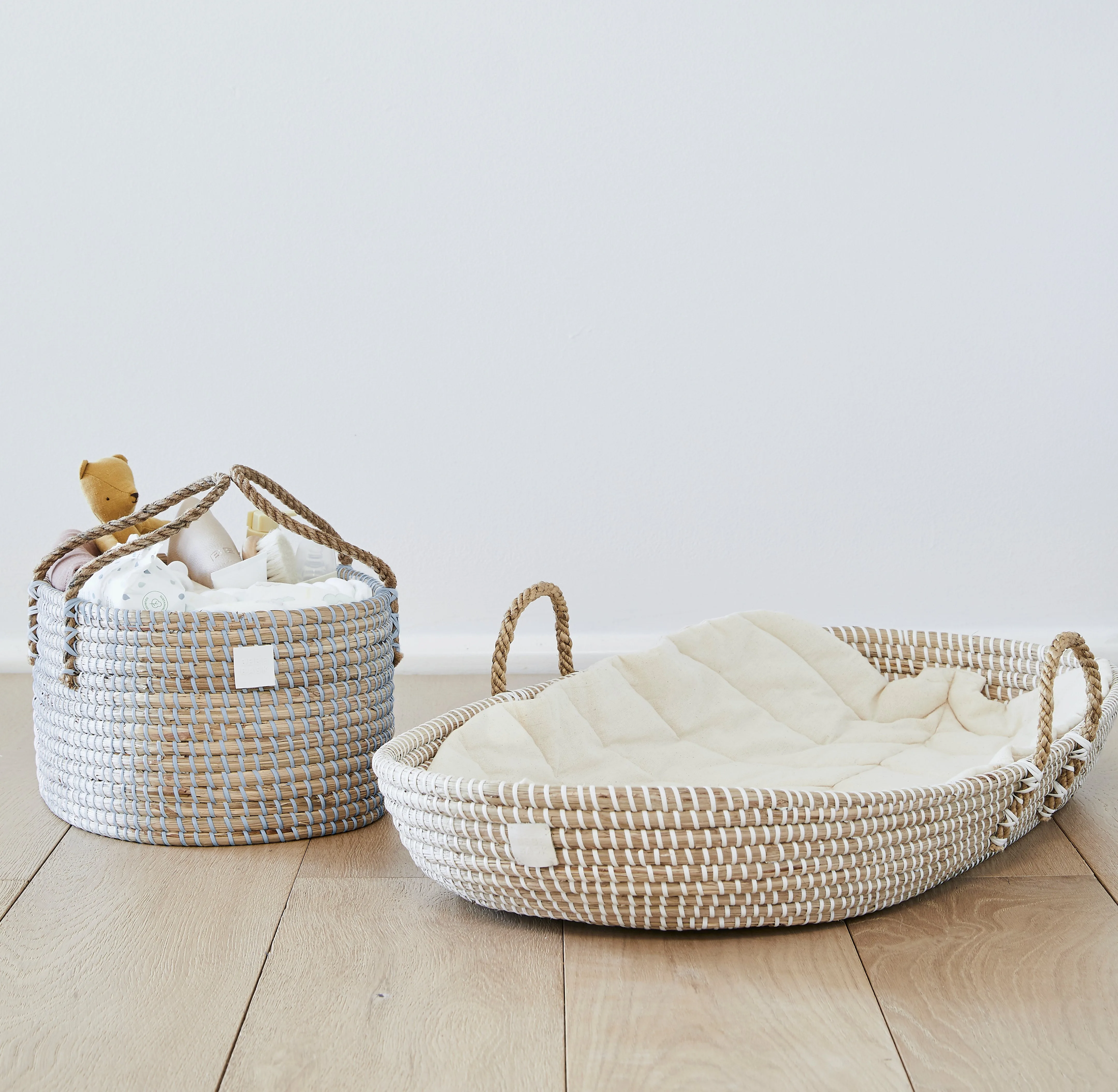 Commode-organizer, baby-organizermand, opbergmand voor de commode