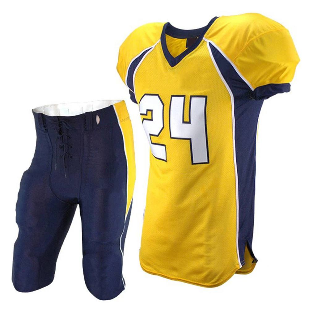 Source High Quality Cheap Price American Football Uniform Made of