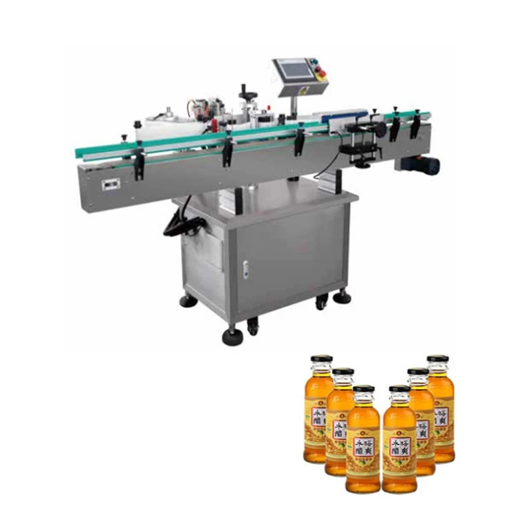 Automatic Plastic Bottle Label Printing Machine Round Bottle Filling