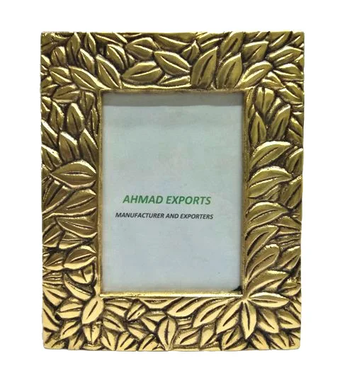 Handmade Aluminium Vintage Unique Design Antique Photo Frame Home Decor Tabletop Decor Home Decorative Picture Frames