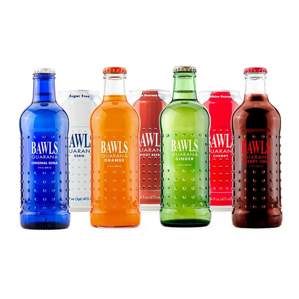 Bawls Ginger Ale And Mandarin Orange With Guarana Caffeinated Soda