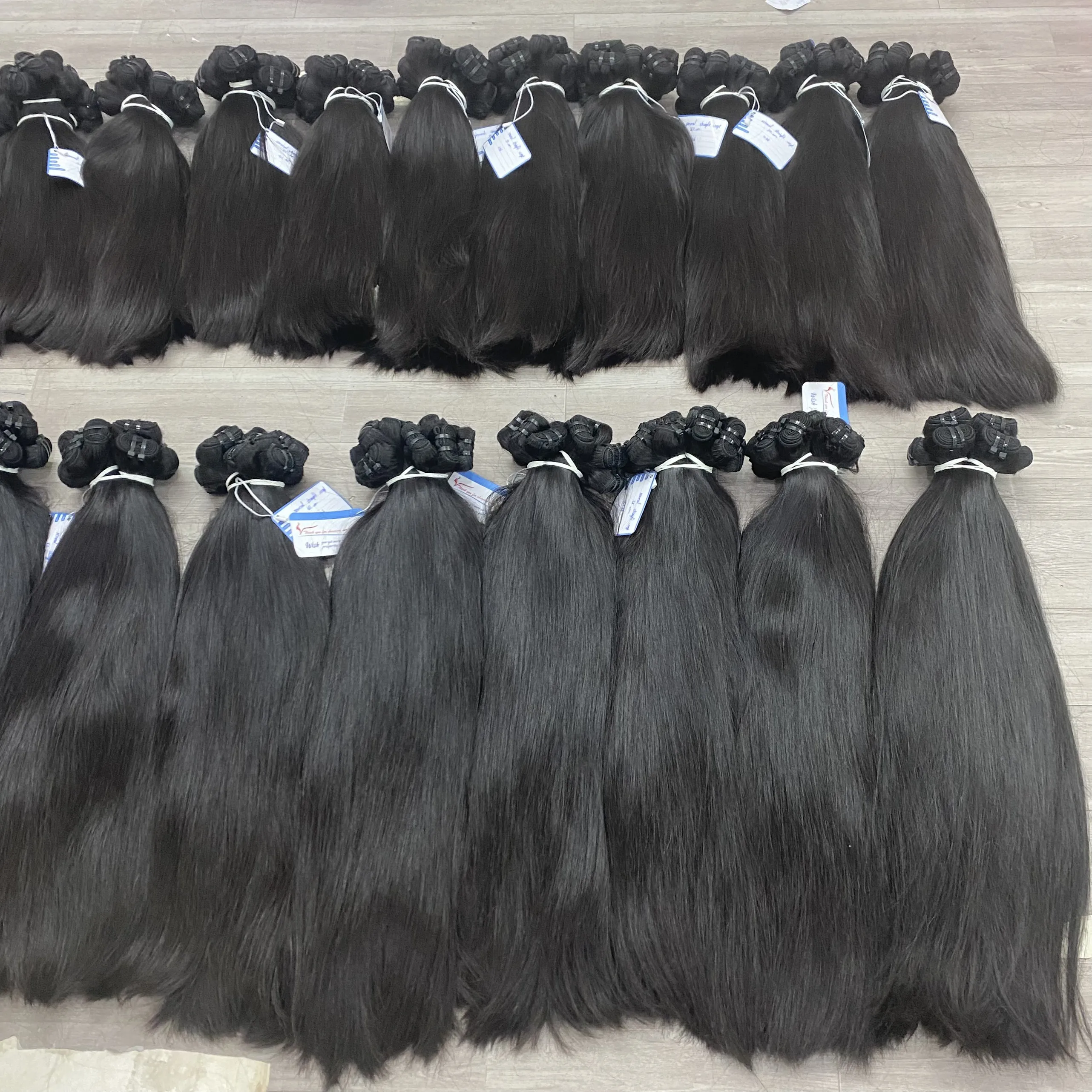 Free Sample Wholesale Cheap 100% Raw Human Hair Bundles Raw Vietnamese ...