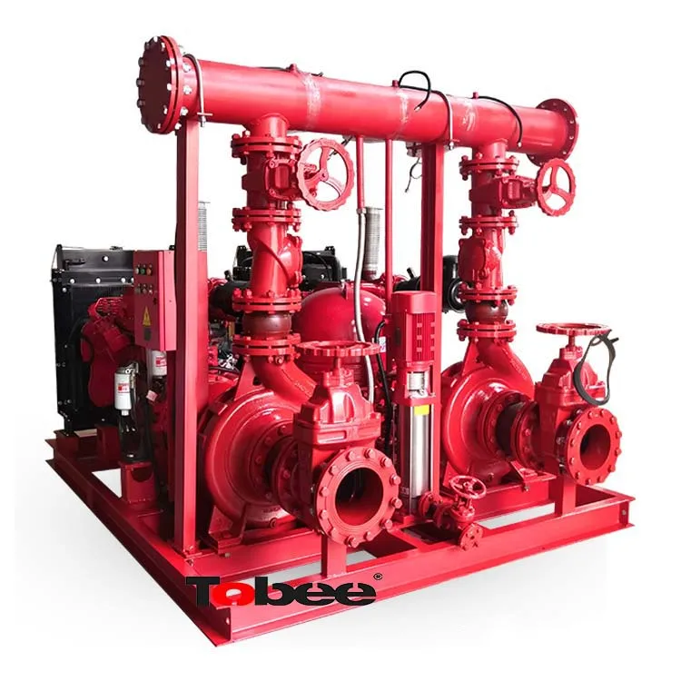 Large Flow Capacity Volute Casing Fire Fighting Centrifugal Water Pump With Diesel Driven For 