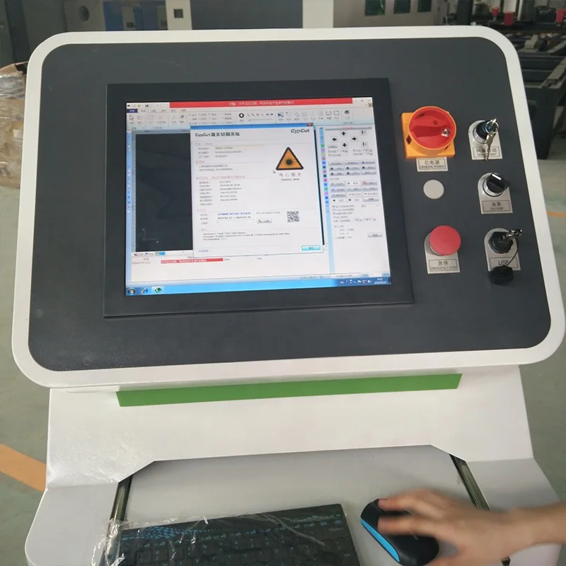 HEADWAY 1000W cnc волоконная лазерная резка металла машина для резки квадратных труб