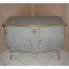 Antique Gold + Grey Painted