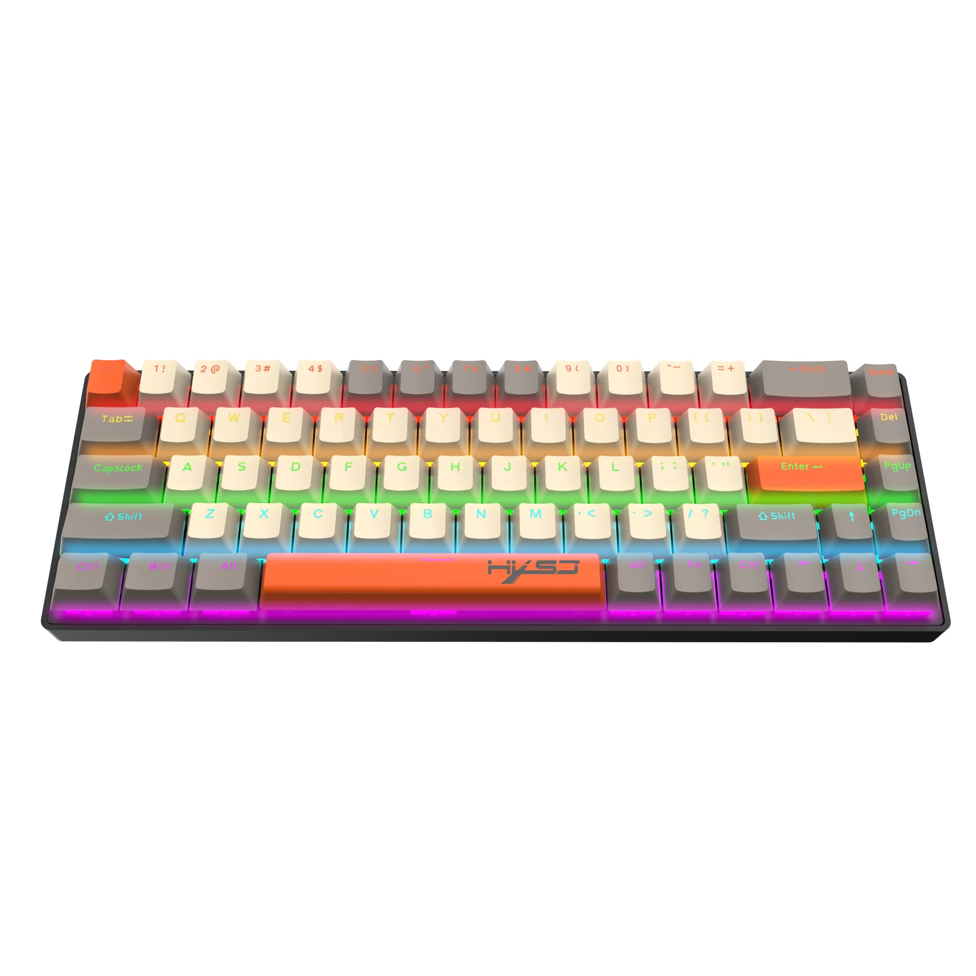 キョン Amazon.com: YMDK 61 64 68 ANSI Custom 60% Keycaps OEM Profile