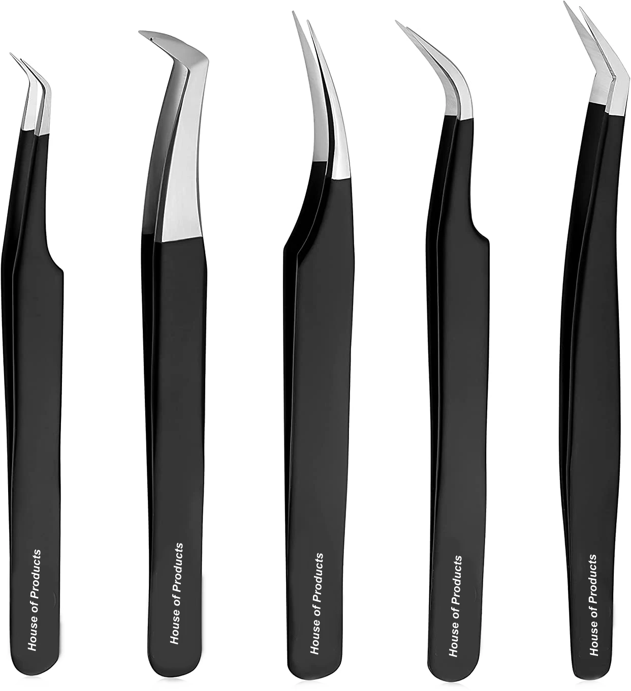 Aven Titanium Tweezers – Non-Magnetic, Precision Tips For Electronics & Crafts, 4-3/4” Length - View #11
