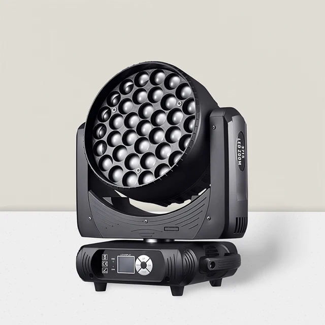 RGBW 4in1 37*15w LED Stage Light 500w Wash Moving Head DJ Lights DMX Control Mode