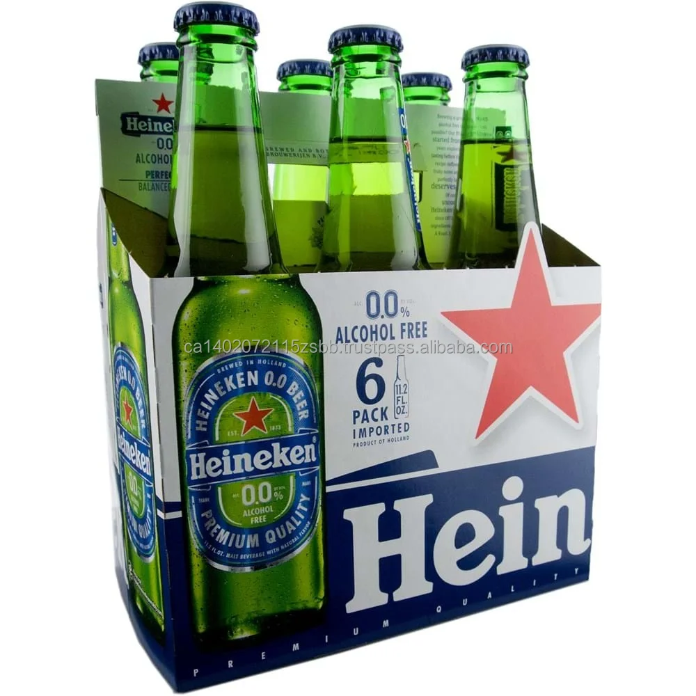 Heineken Premium Larger Beer Bottles 6 X 330ml / Bottle For Sale Lager ...