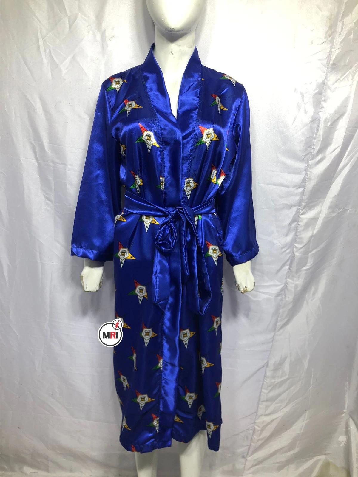 Order Of The Eastern Star Robe | Oes Custom Style Sublimated Silk Robe ...