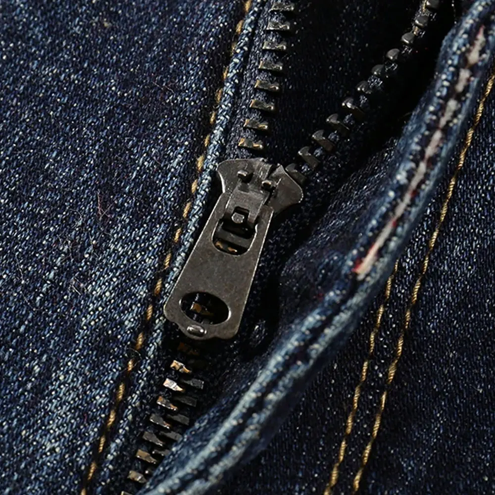 Pantalons pour hommes en denim délavé noir Fabrication Pakistan Jeans Slim Fit_voghion.com