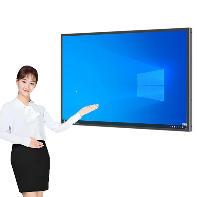 19 22 32 42 Inch New Advertising Monitor Vertical Touchscreen LCD Display WiFi USB Interface Cheap All-in-One PC 10 Touch Points