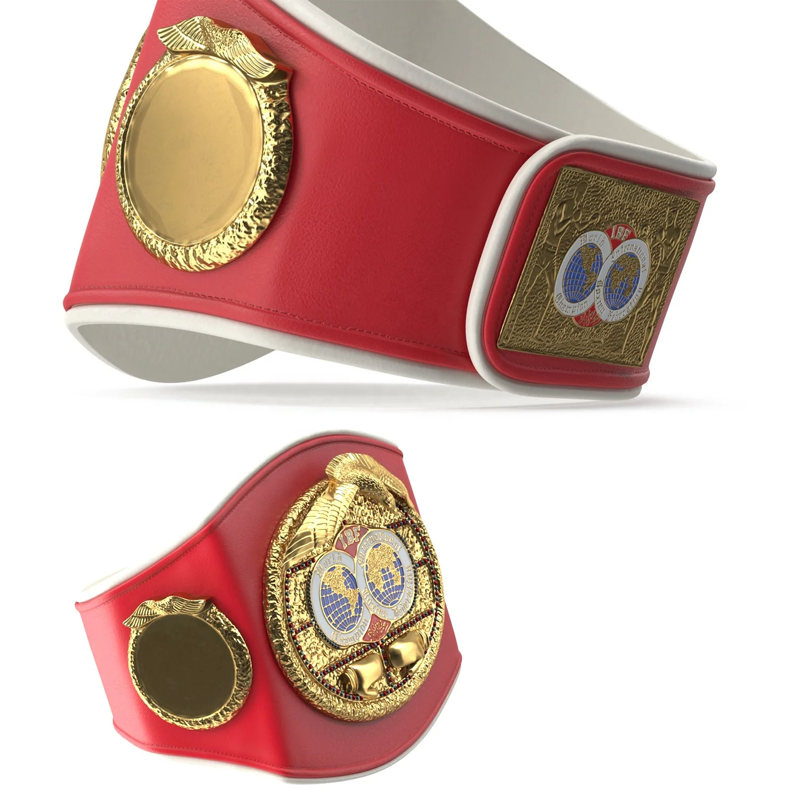 IBO IBF WBA WBC WBO Adult Boxing Championship Title Belts