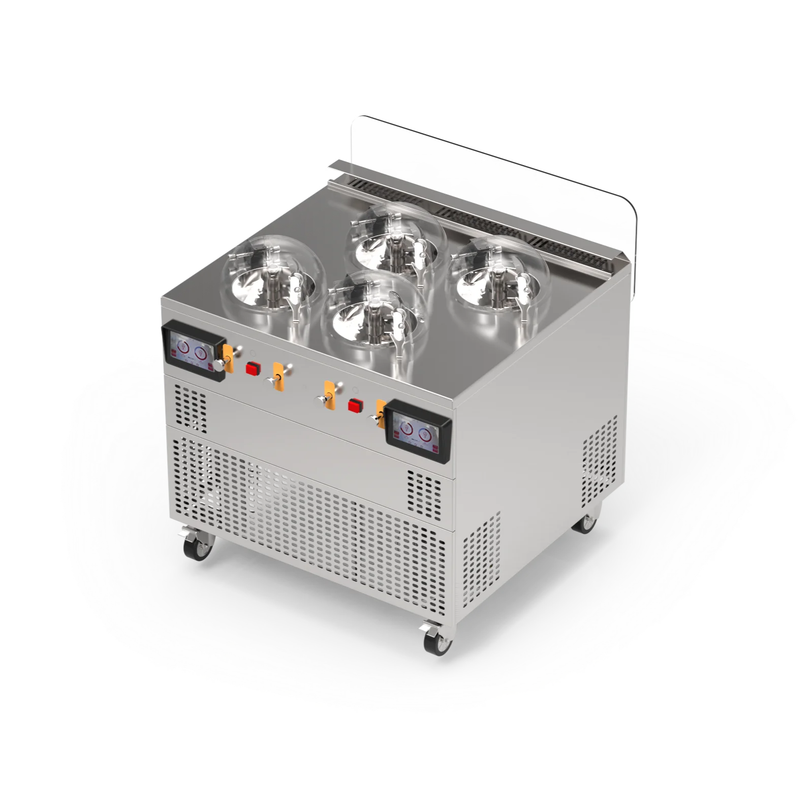 ジェラートマシン Miles Galaxy ProV4連続チャーニングバッチフリーザーショー