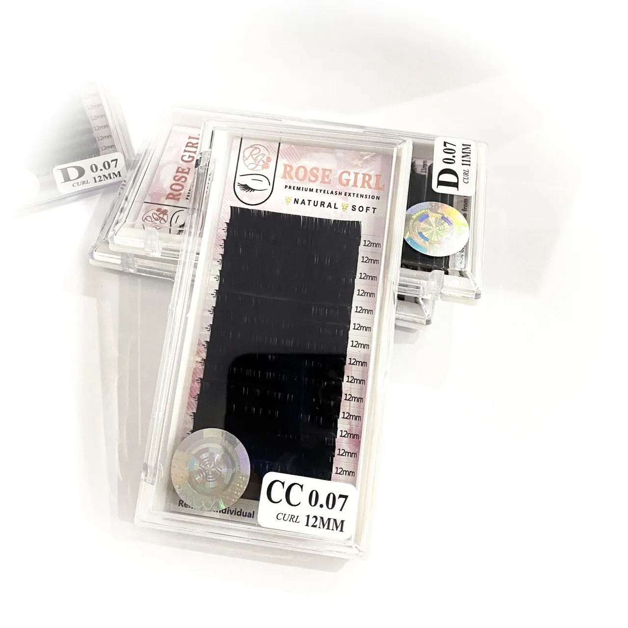 Vietnam Top Supplier Lash Extension Custom False Eyelashes Tray 12 Rows