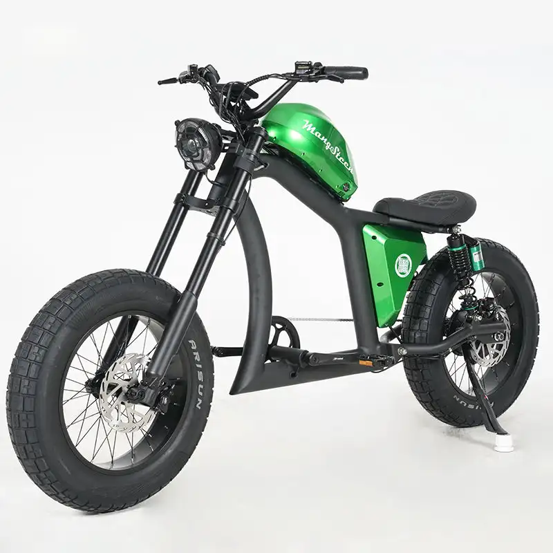 Mangosteen Chopper Electric Bike FT02 MINI 500W Motor 48V22.5AH Speed 25KM/H
