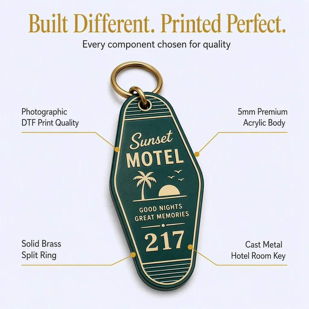 Feature callout — Built Different Printed Perfect