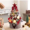 45cm snow tree red
