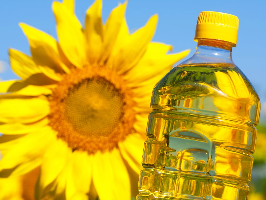 Refined Sunflower Oil Bulk Wholesale 100% Pure High Quality Edible Cooking Oil Golden Yellow Premium Food Grade Packaging