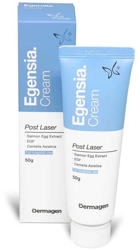Dermagen Egensia Moisturizer Cream for Sensitive Skin Seed Oil Face Lotion with Salmon Egg Extract Centella Asiatica Extract