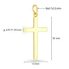 Yellow Gold 24x15mm