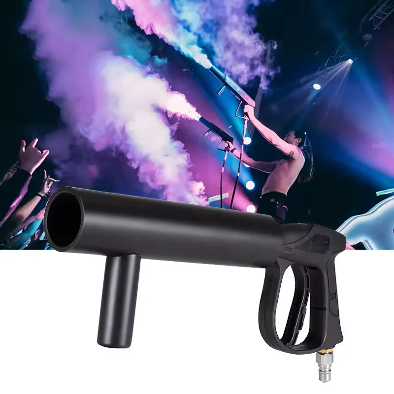 Handheld Smoke Jet Cannon Fog Machine Jet Cryo Co2 Gun for Stage Concert Party Disco Dj Night Club Event Shows