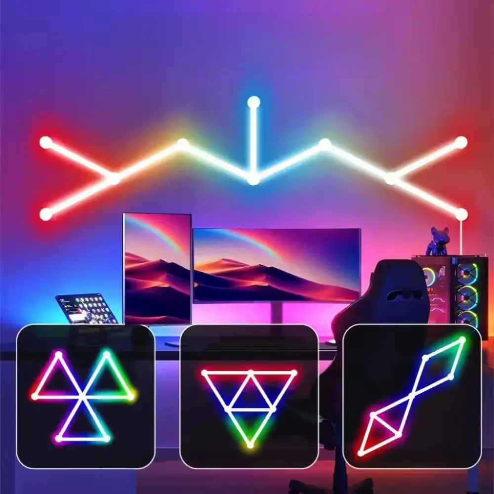 Tuya APP Control Dual-mode Symphony Music Snyc Voice Sensor RGB Smart Home Night Lights