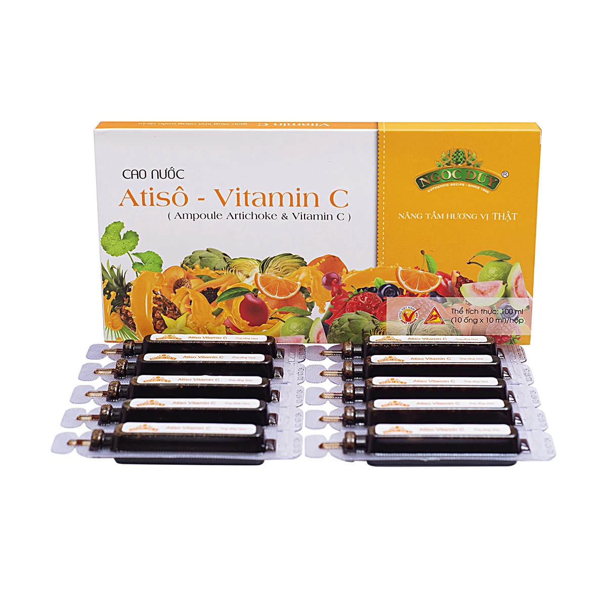 ISO Certified Export Vitamin C Extraction Type Cold Pressed Artichoke Detox Function Ampoule Artichoke From Vietnam