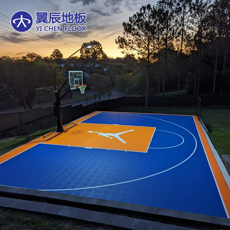 Dalles De Sol Sportif Extérieur ProGame - 40 Pièces 12x12 Pouces - Interlocking