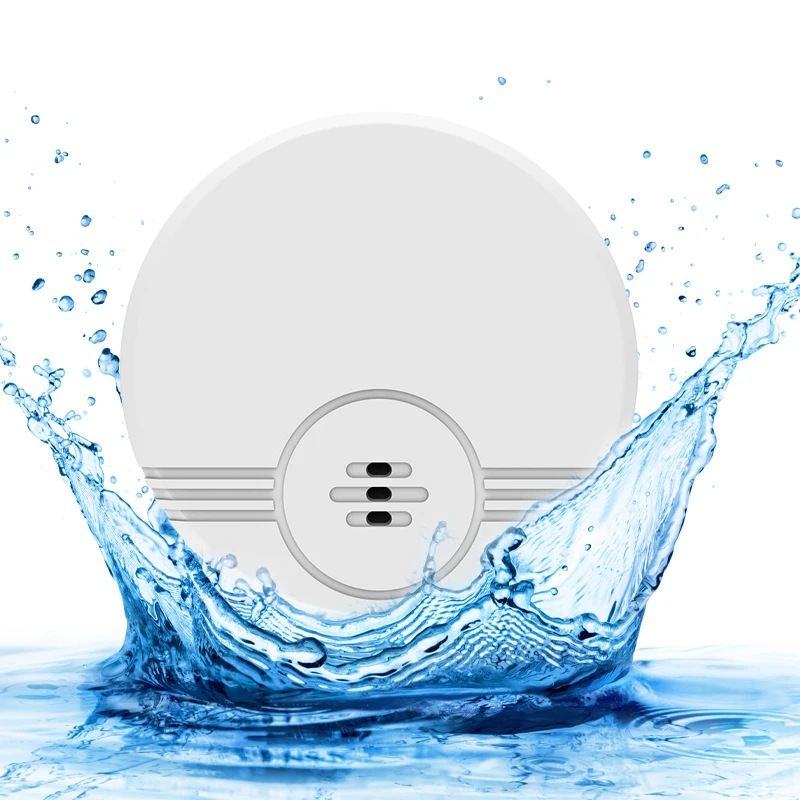 Wireless 135DB Water tank Overflow Low Battery Reminder Alarm  Funny Water Leak Detection Alarm for Home