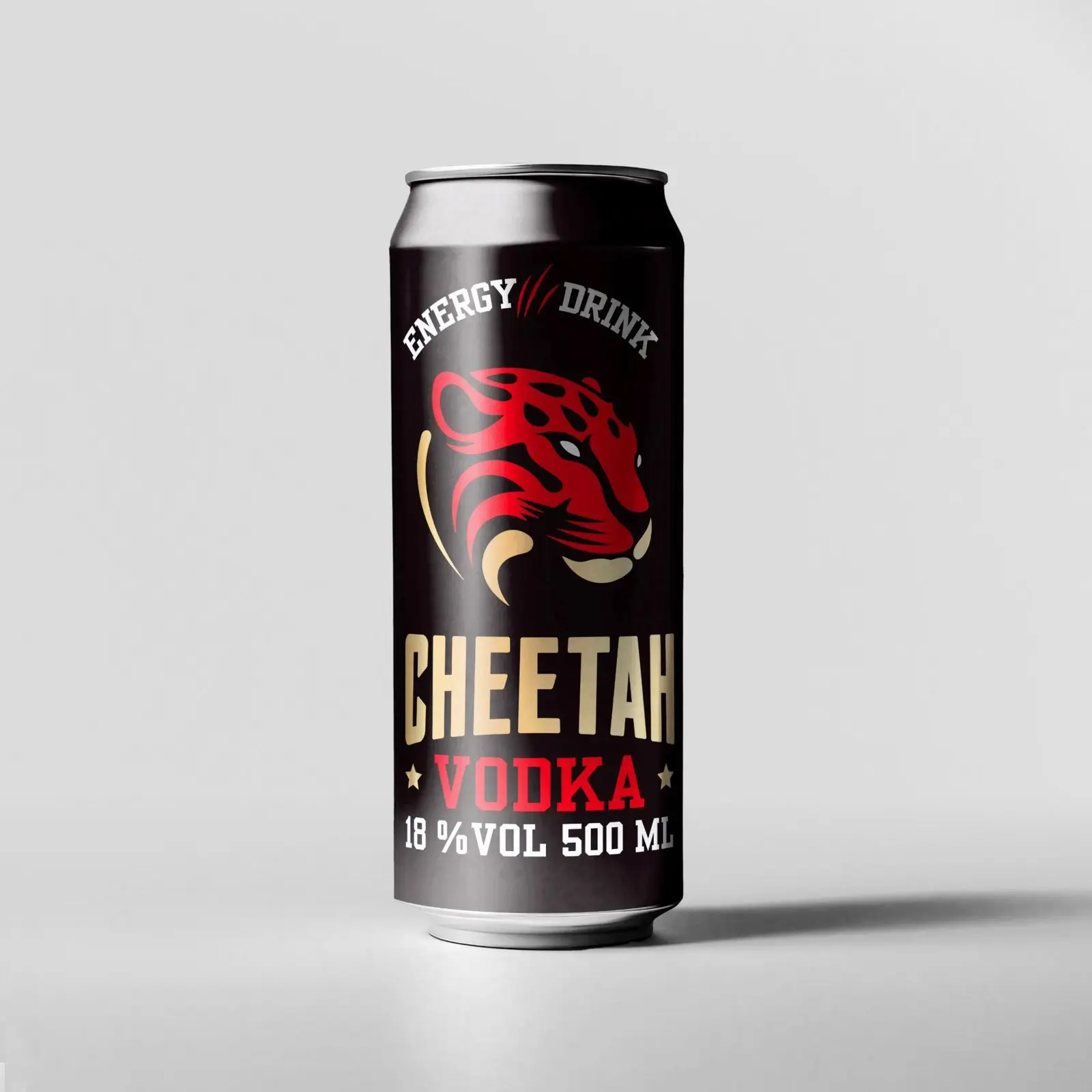 Cheetah Vodka Energy Drink 500ml Customizable Private Label Protein OEM ODM