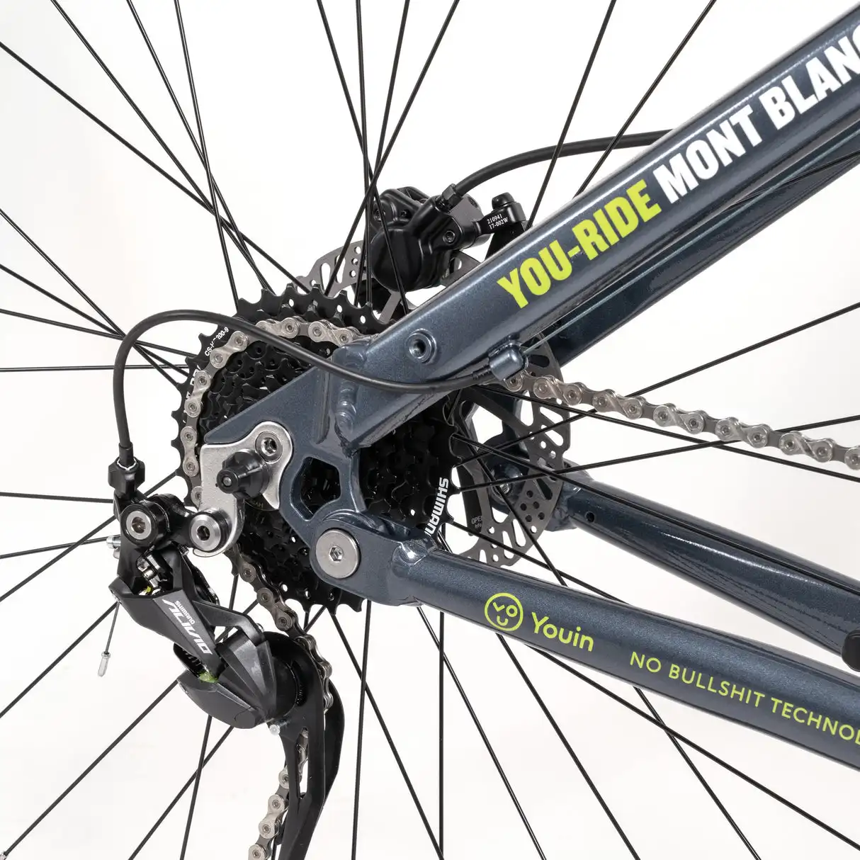 Youin Mont Blanc Electric Bicycle Aluminum Frame
