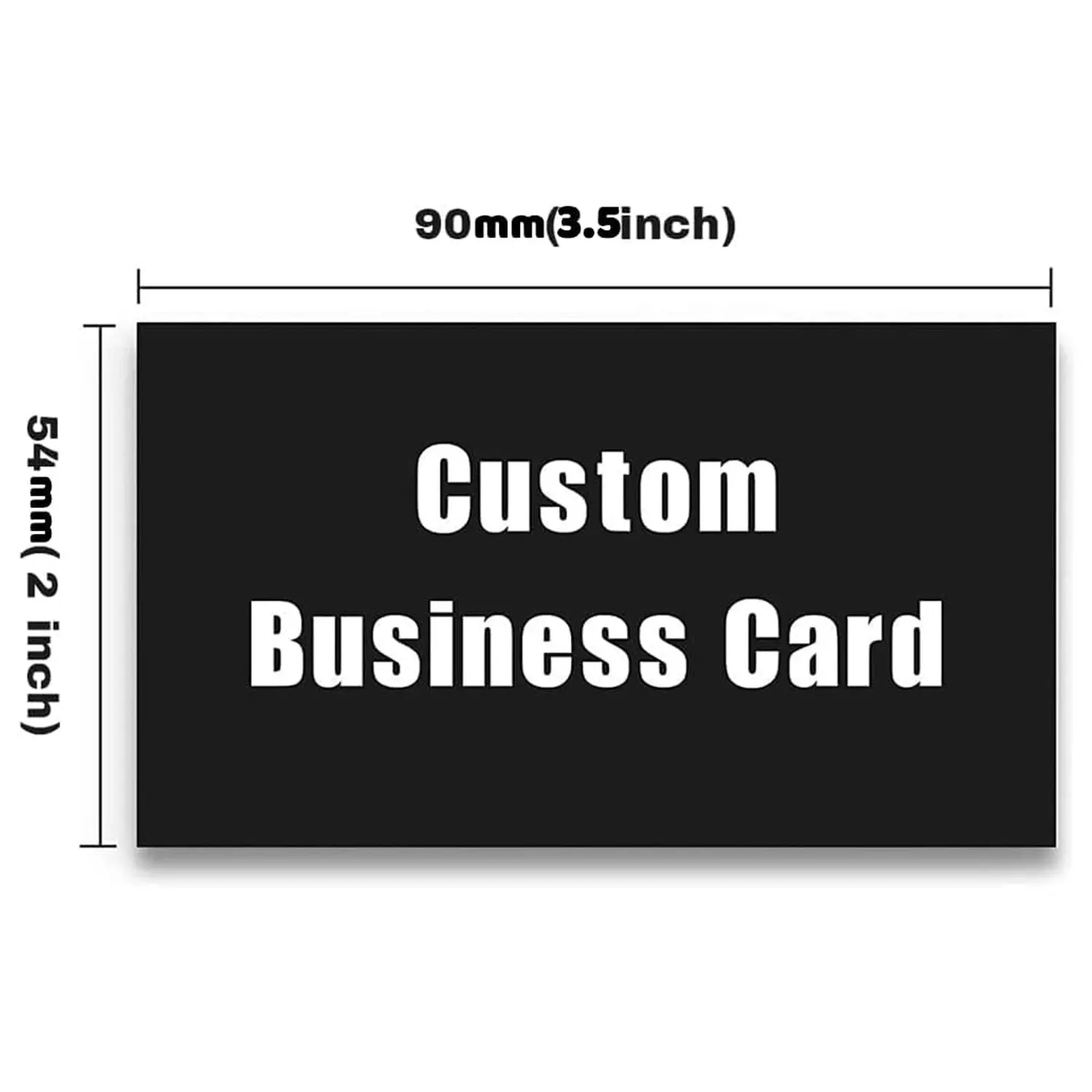 Custom Business Cards With Your Logo Personalized Business Cards Add Photo/text/logo Print Your