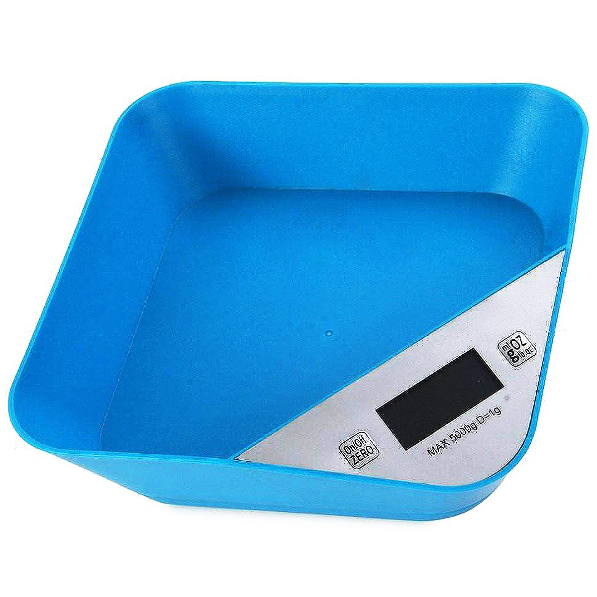 Digital Scale LCD balance Kitchen Scale Electronic Weighing Scales Parcel  Food Weights Balance for Kitchen with Bowl(5000gx1g)