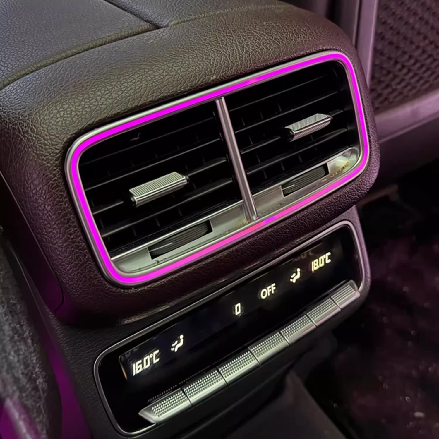 W167 LED Rear Air Vent 64 Color Ambient Light for Mercedes Benz