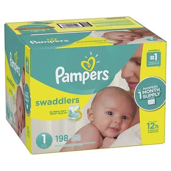 Best Pampers Swaddlers Overnights Diapers Size 3,116 Count - Disposable ...