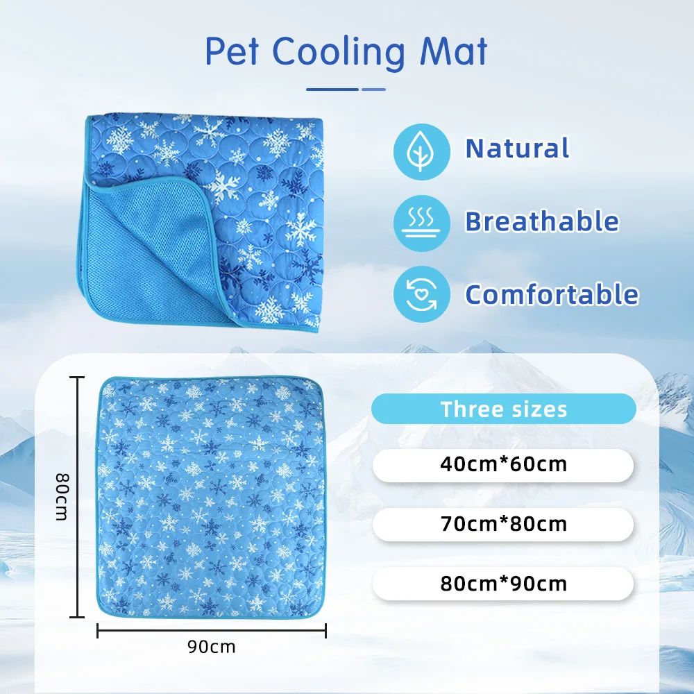 Portable Pet Cooling Mat Perfect for Travel Outdoor Use to Keep Pets C - product detail 4
