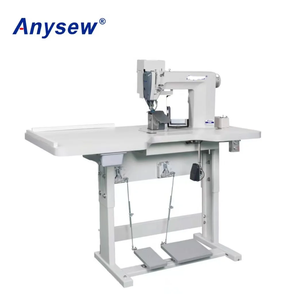 AS657 Anysew Brand Computerized sleeve setting sewing machine factory