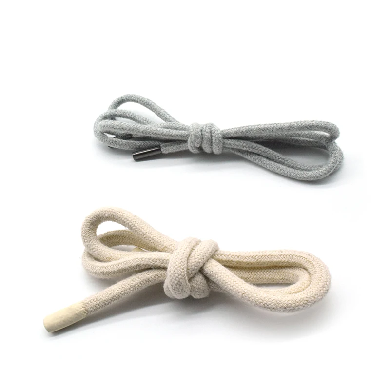 Customizable 100% Cotton Drawstring Hoodie with Coated round Woven Braided Waistband Replacement Clamp for Shoes