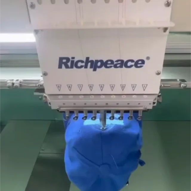 Richpeace cap and t shirt Embroidery Machine
