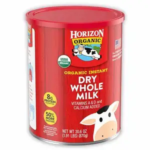 Buy Horizon Organic Skimmed Milk Powder for Adults Babies Children Raw Processing Bulk/Bottle/Bag Packaging