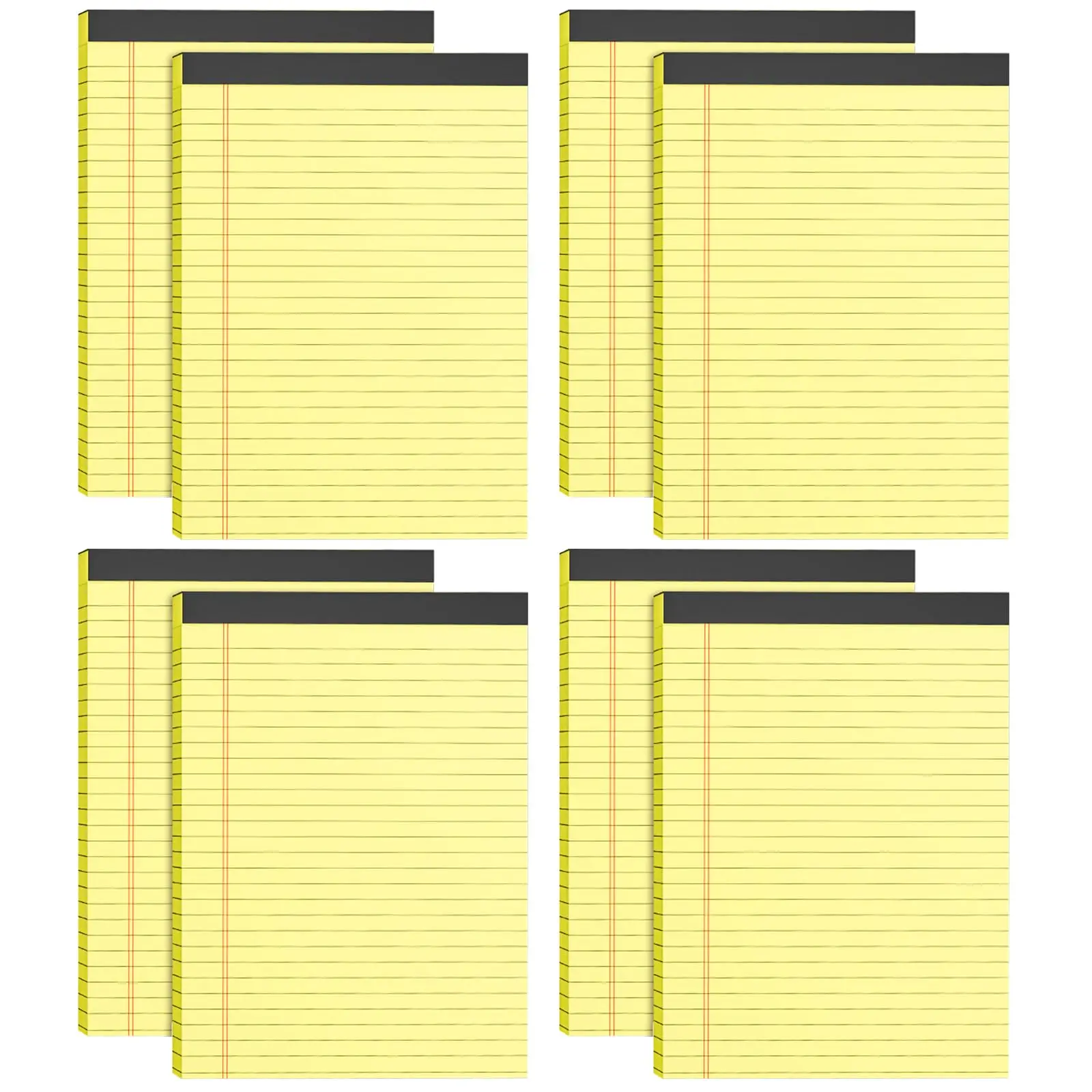 Блокноты для заметок 8 5x11 широкие блокноты подкладки из бумажной желтой бумаги 30 листов на блокнот